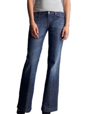 Citizens of humanity Kate # 066-001 Stretch Low Waist Full Leg Size 28 Made USA